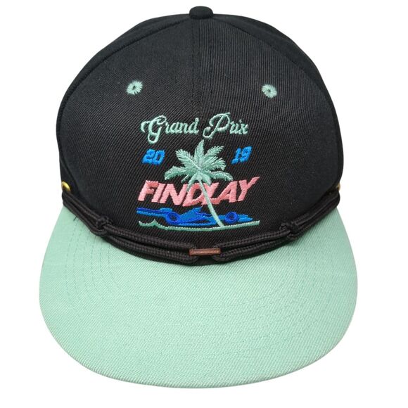 Grand Prix 2019 Findlay Snapback Hat Multicolor One Size Adjustable 6 Panel Rope - Picture 1 of 8